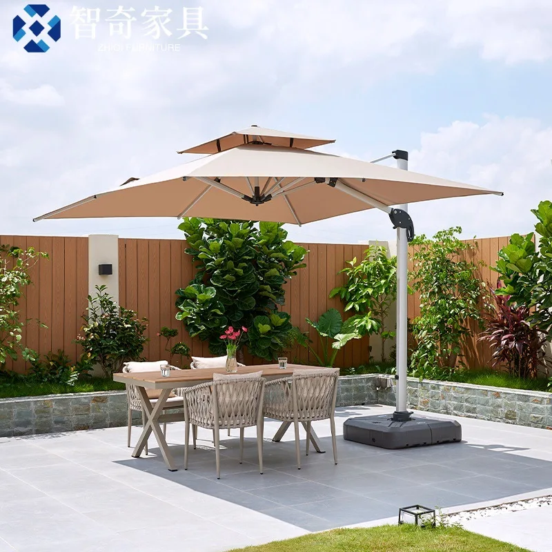 

Открытый солнцезащитный козырек для двора, большой римский интернет-знаменитости, садовый светильник, уличная терраса