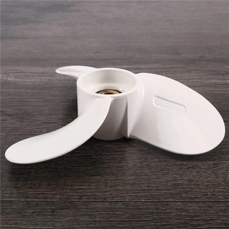 VC-Innovative-7 1/2X7 For 4Hp 5Hp 6Hp For  9 Tooth Spine Aluminium Propellers Outboard Boat Motors Marine Propeller 6E0-45