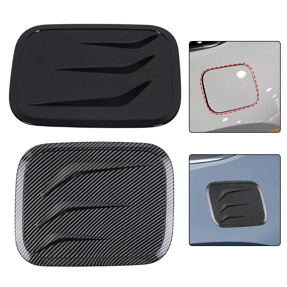 

Carbon Fiber Gas Tank Cap Bright Black Finish Direct Fit Replacement Easy Installation Fits 2024 2025 Models Car Accessories