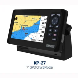 KP-27 Marine GPS Chart Plotter Boat GPS SBAS Navigator Locator Display Function Ship Marine Navigator Boat Accessories Upgraded