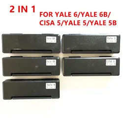 lishi style civil tool 2in1 Tool 2 in 1 locksmith tool Yale-5 Yale-6 Yale 5-B Yale 6-B Yale5 Yale6 Cisa-5 Cisa5