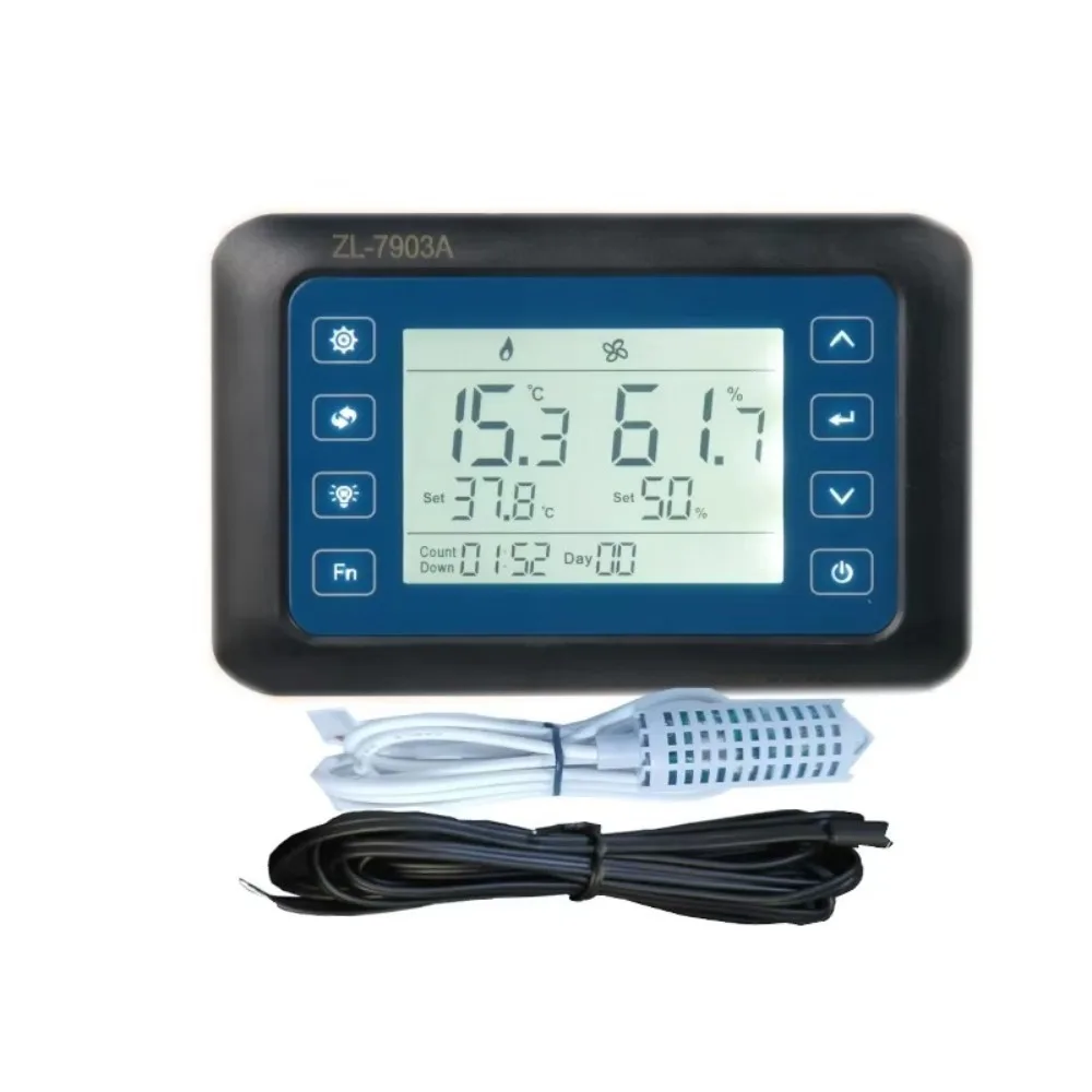 ZL-7903A, New Version Super Versatile Automatic Intelligent Humidity and Temperature Incubator Controller, 100-240Vac, XM-18