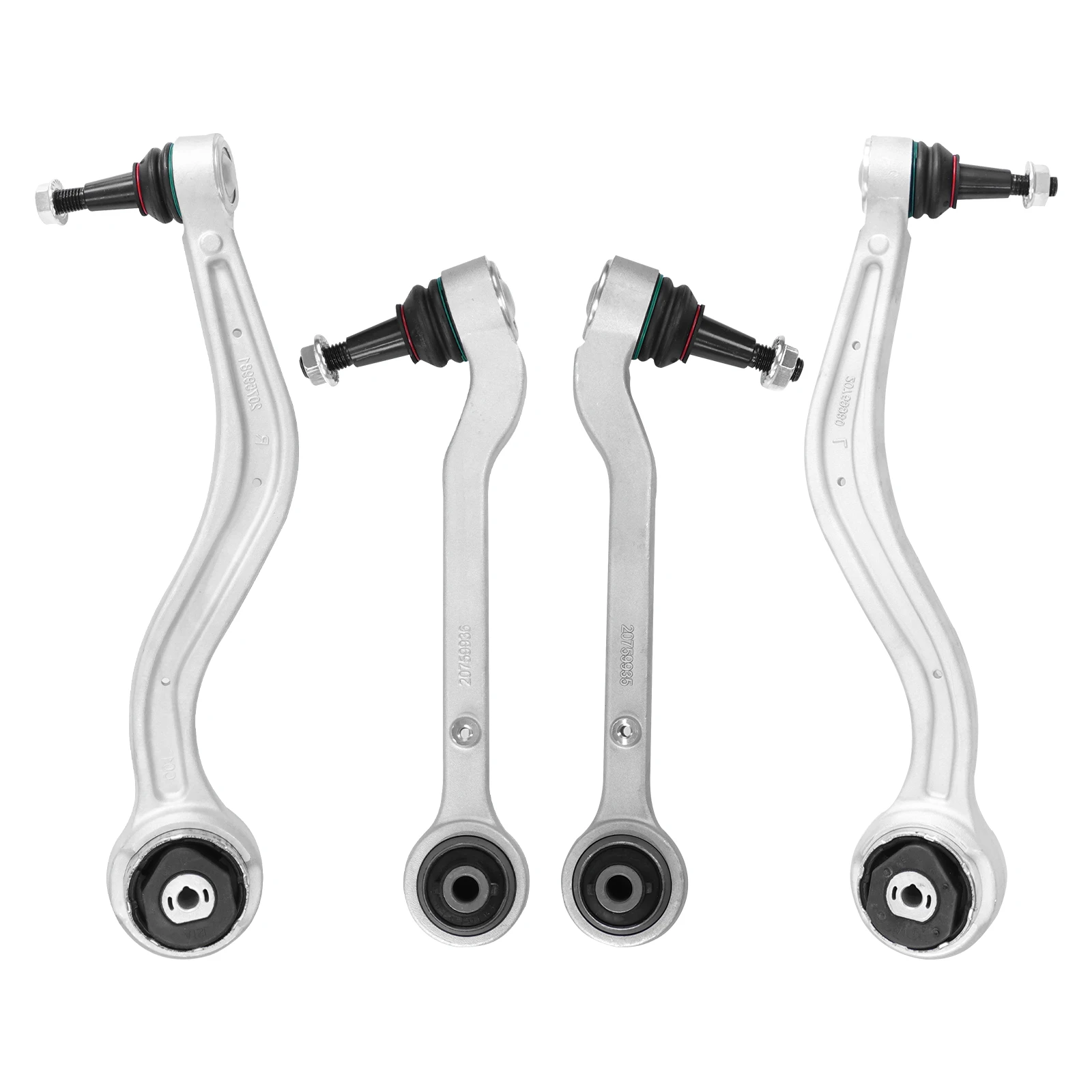 TOPICKSAP 4Pcs Front Lower Forward Rearward Control Arm Ball Joint Assembly Kit for Cadillac ATS 2013-2016 2017 2018 2019