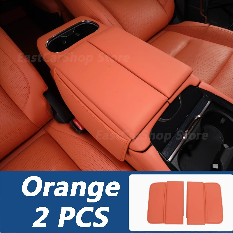 

Car PU Leather Armrest Box Protective Cover Central Control Storage Pad Interior Accessories for Lynk&Co 900 2025 2026
