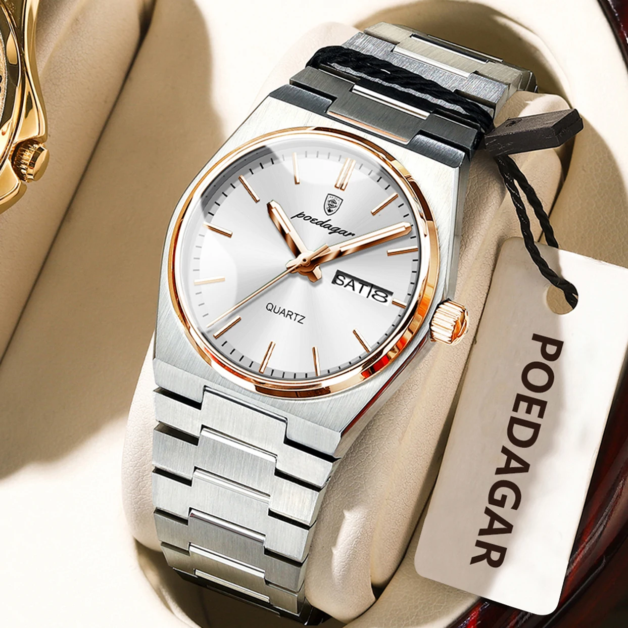 Elegant Women's Watch with Luminous Features