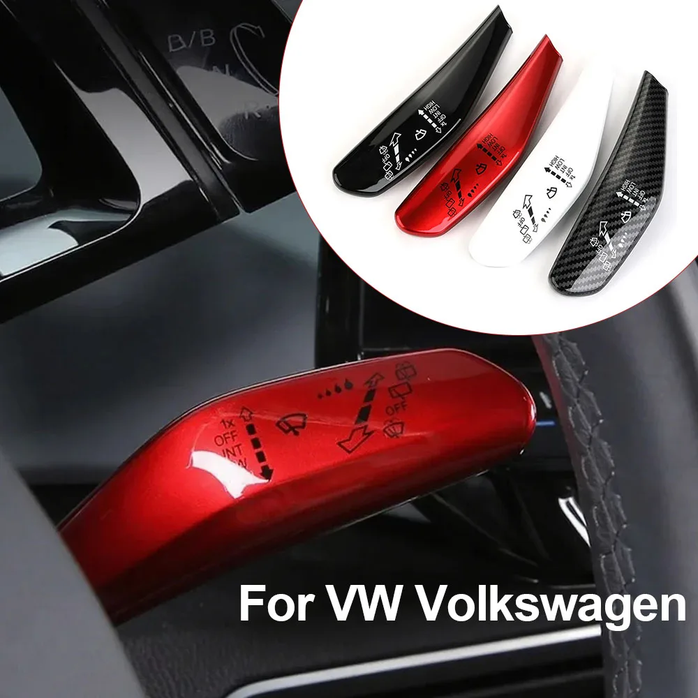 

1pair Wheel Headlight Switch Control Cover For VW Volkswagen ID.3 ID.4 ID3 ID4 CROZZ ID6 2X Wiper lever and turn signal paddle