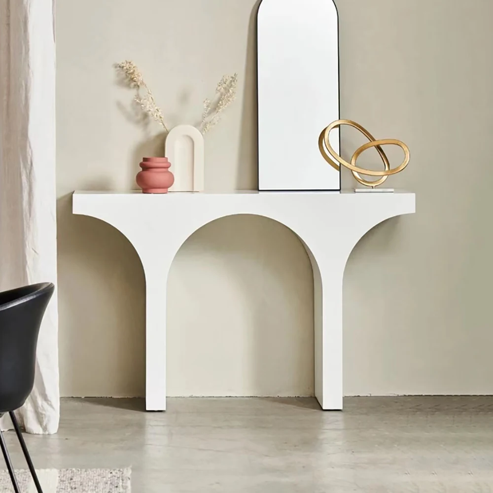 Luxury Glamour Corner Table Modern Elegant Unique Fashion Entryways Table Nordic Simple Tavolo Salotto Hallway Table Furniture