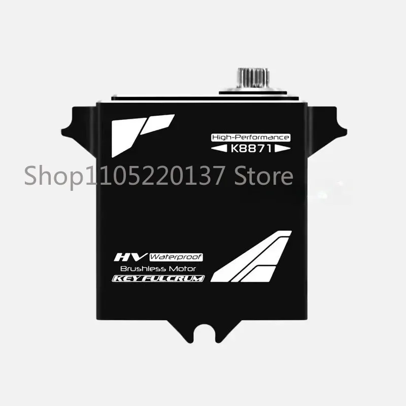 KeyFulcrum KF K8871 Waterproof Servo for Traxxas X-Maxx XRT Maxx Slash 75kg Hv Brushless Digital Magnetic Metal Casing RC Car