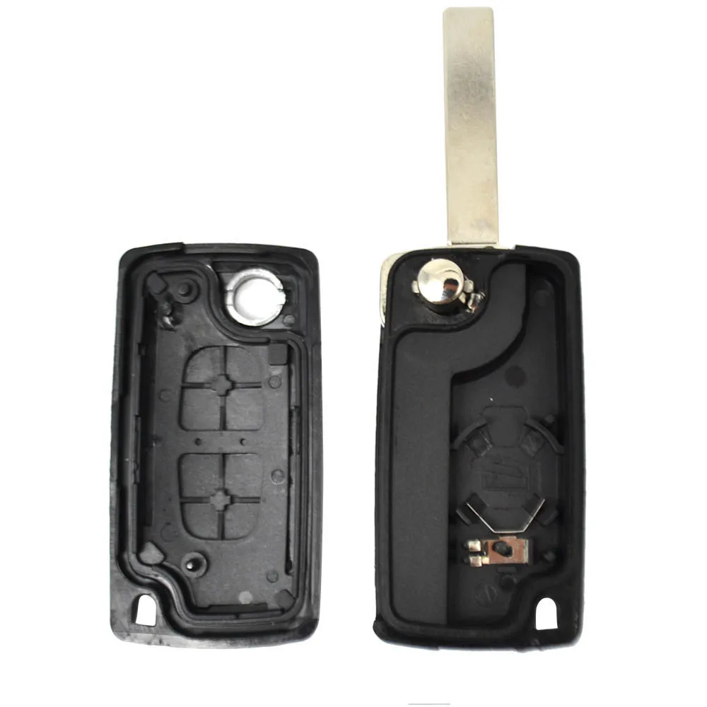 For Peugeot 308 207 307 3008 5008 807 For Citroen C2 C3 C4 C5 C6 C8 Car Key Remote Flip Key Shell Case 2 Buttons CE0523 CE0536