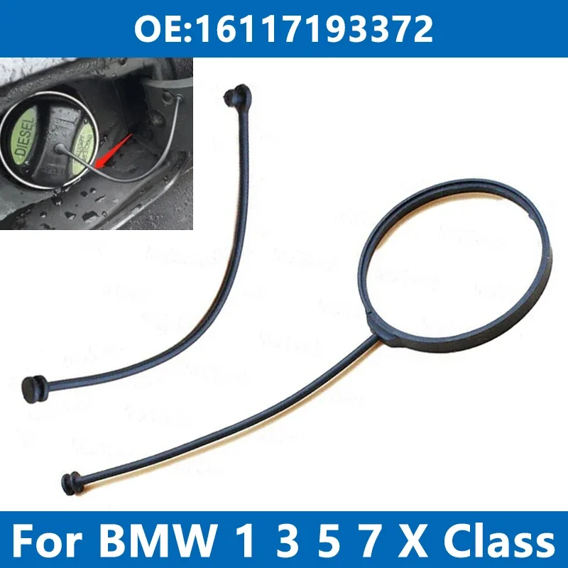 

Auto Tankdop Cover Lijn Kabel Touw Ring Benzine Diesel 16117193372 Voor BMW F02 F10 F15 F20 F25 F30 F34 E46 E60 E70 E84 E90