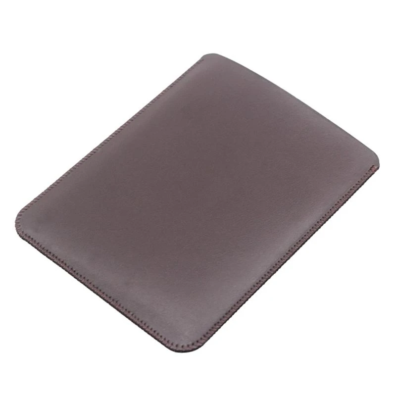Almohadilla cuero 62KA para funda para Trackpad 2, funda protectora para funda (negro/gris/marrón), impermeable y antiarañazos