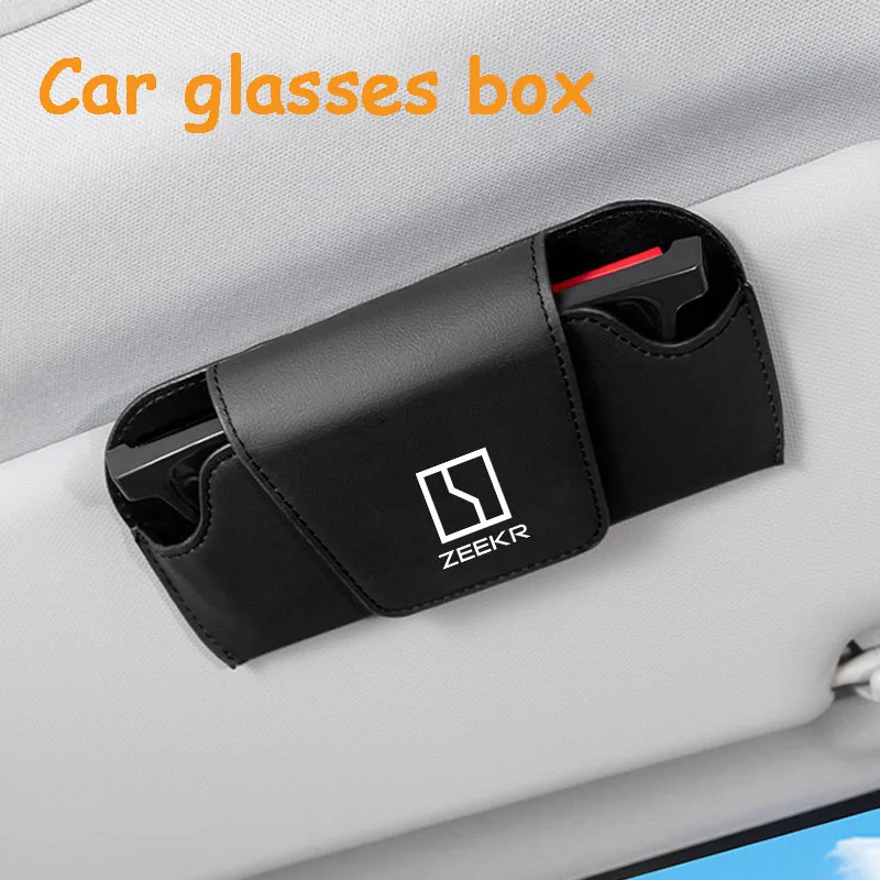 Car Eyewear Box: Ideal for Sunglasses,car accessories for ZEEKR X 001 009 2022 2023 2024 FR 007GT EX1E MIX X 007 7X 021 2022