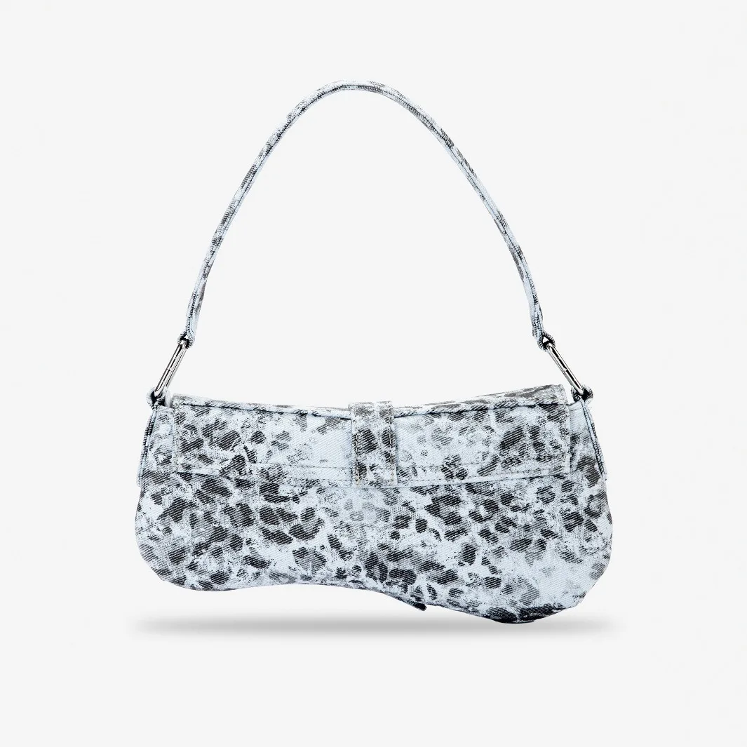 

Женская ручная сумка, многоцветная сумка через плечо с леопардовым принтом и асимметричным плечевым ремнем, винтажный дизайн, посылка для ужина