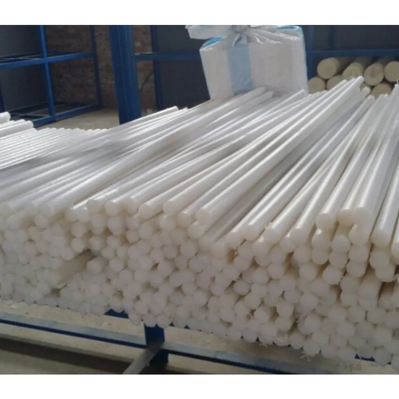 Black & White UHMW HDPE Rod, Ultra-high Molecular Polyethylene Plastic Bar 10mm-45mm Diameter for Machining Wholesale