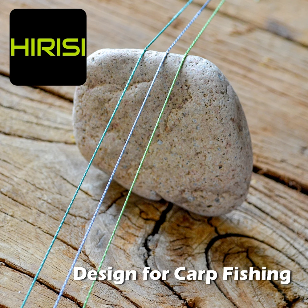 Hirisi Carp Fishing Line 4 Strands 300M Braided PE Line 15-70LB Multifilament Fishing Line Smooth