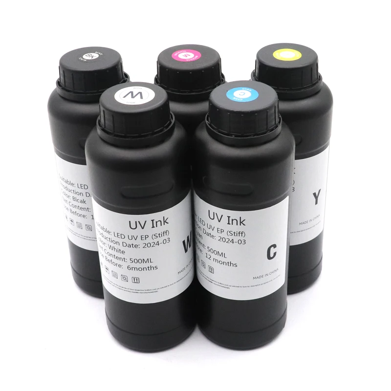 Imagem -03 - Tinta Led uv para Epson Universal uv Tinta de Cura Impressora Plana L800 L805 L1800 R290 R330 1390 1400 1410 1500w 500ml