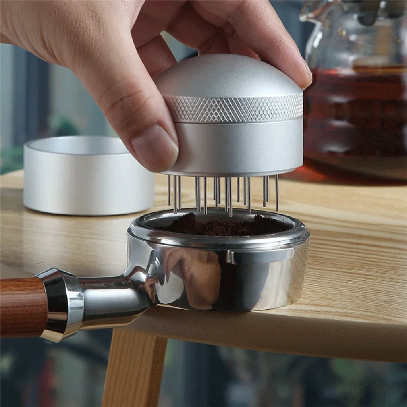 GOOD-53Mm Coffee Needle Distributor Easy To Use Convenient Cleaning Tamper 304 Stainless Steel Coffee Needle Coffeeware B