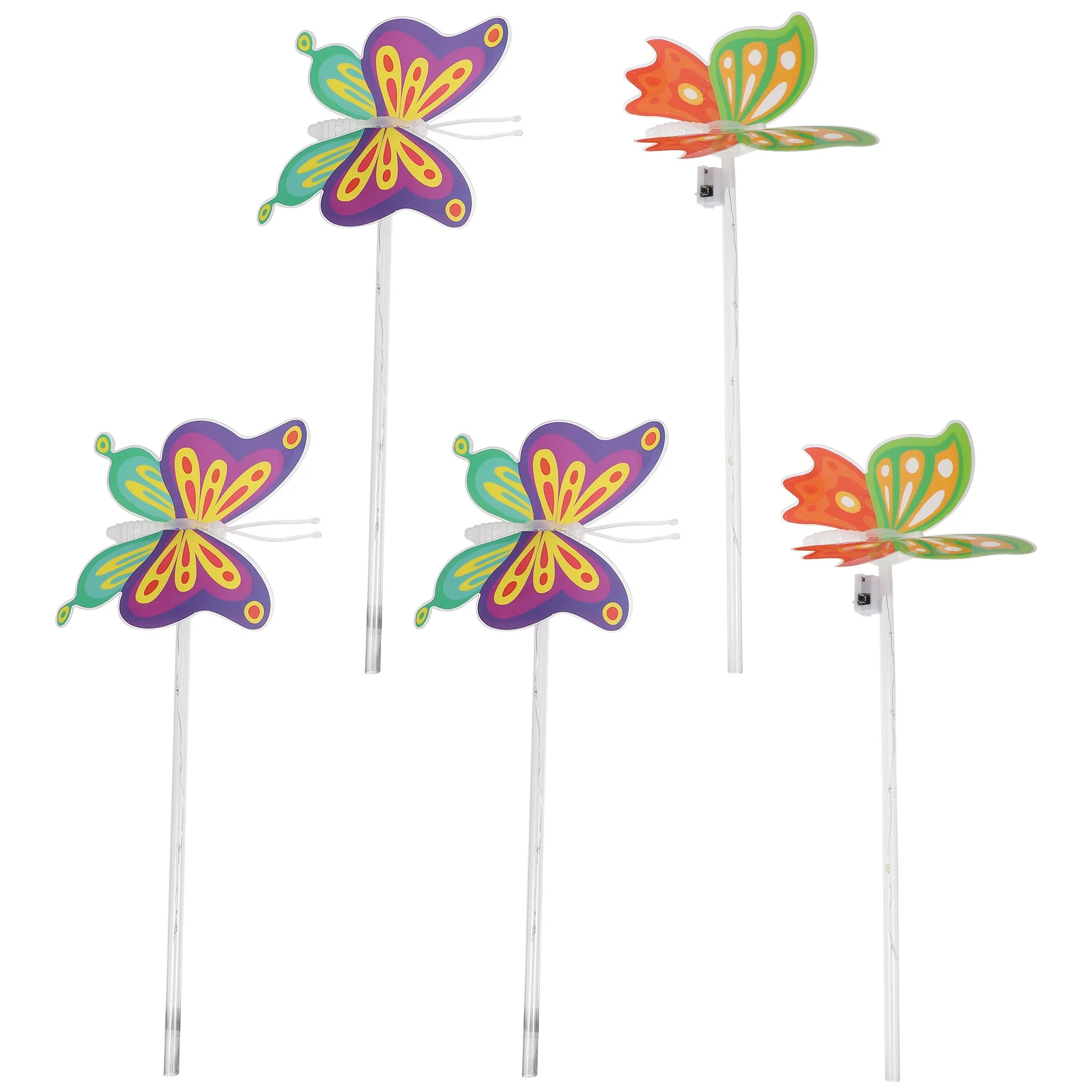 5pcs Flashing Luminous Fairy Stick Light Sticks For Kids Party Decorations Glow Shiny Sticks Festival Cheer Props