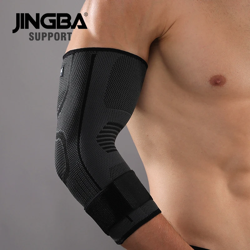 1 Piece Breathable Elastic Elbow Support Arm Sleeve for Basketball Badminton