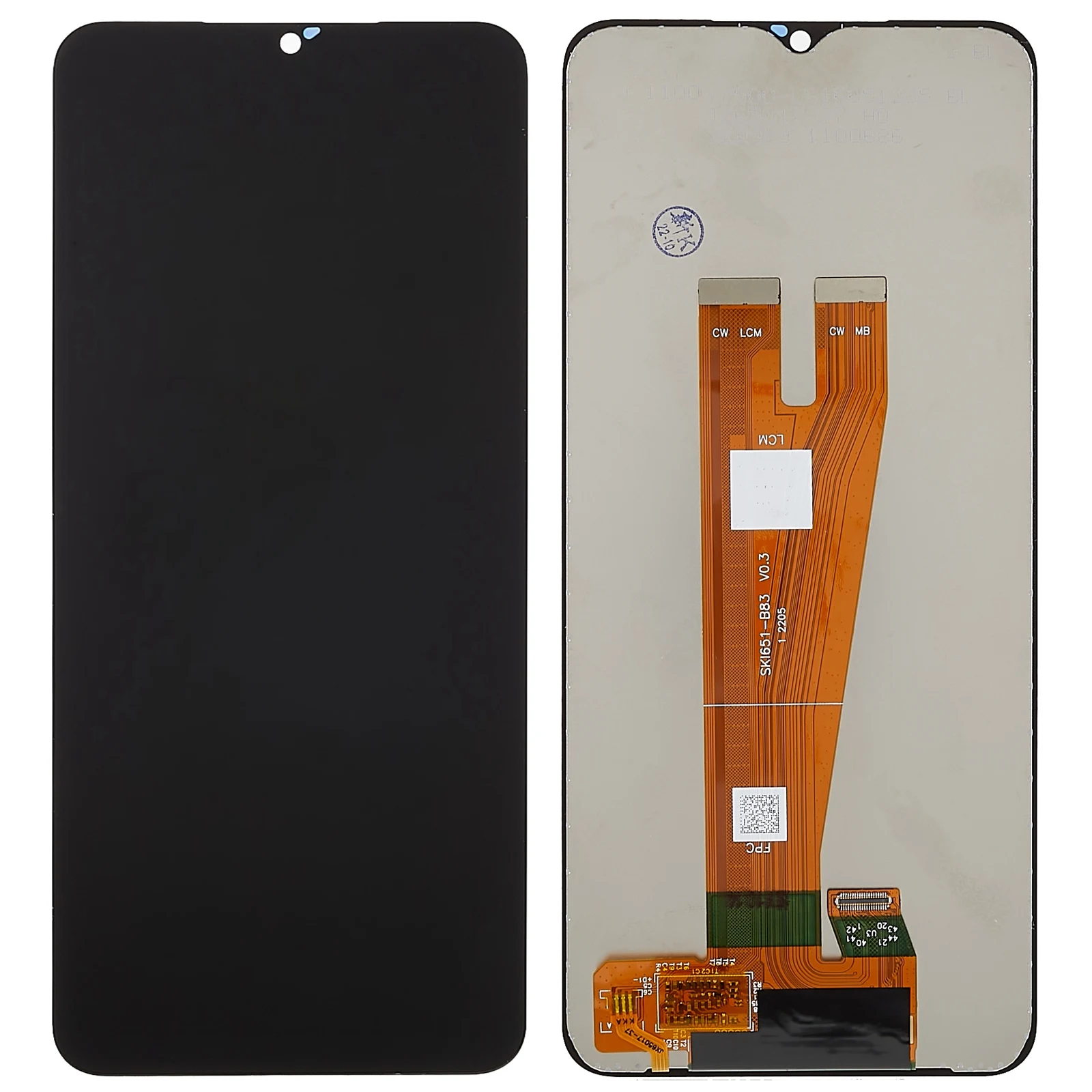 

For Samsung Galaxy A04 4G (164.4 x 76.3 x 9.1 mm) A045 Grade B LCD Screen and Digitizer Assembly Part