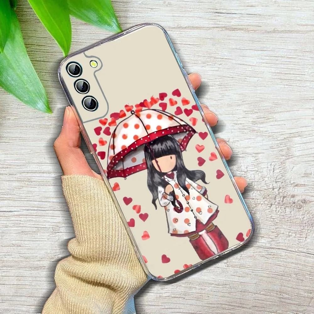 Lovely S-Santoro G-Gorjuss Phone Case For Samsung GalaxyA 10 20 30 50s 70 51 52 71 4g 12 31 21 31 S 20 21 Plus Ultra