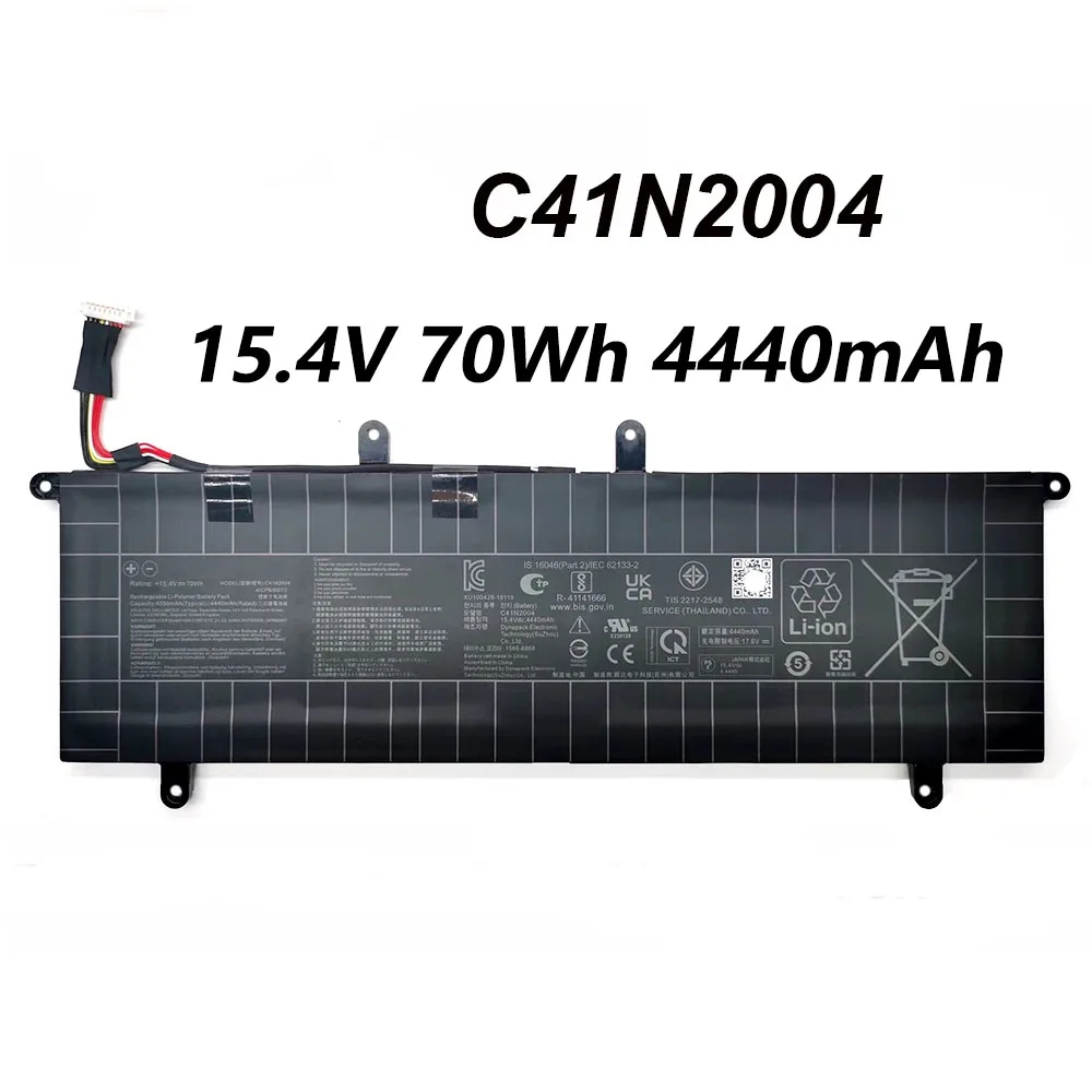 C41N2004 15.4V 70Wh 4440mAh Laptop Battery For ASUS ZenBook Duo 14 UX482EA UX482EG UX482EG-HY UX482EG-KA UX482EG-XS77T