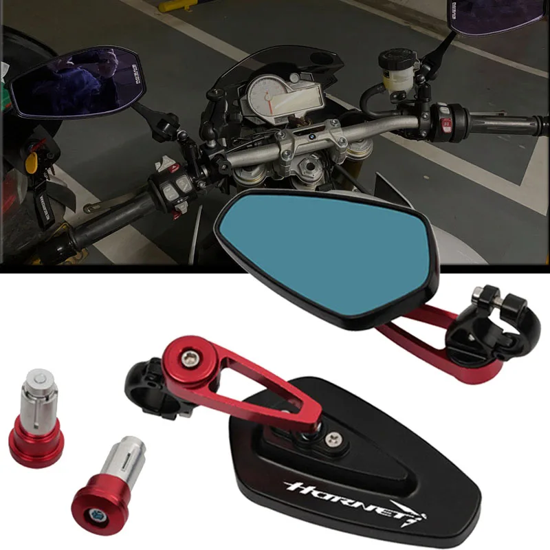 

For CB750 CB 750 HORNET 2023 7/8"22MM Motorcycle Handlebar End Rearview Mirrors YZFR1 YZFR3 YZFR6 YZFR15