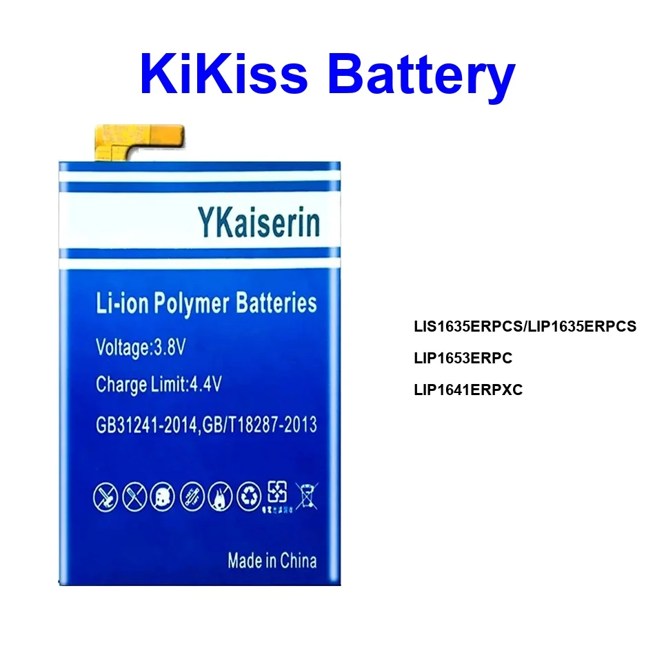 

5000-6200Mah Battery LIS1635ERPCS/LIP1635ERPCS LIP1641ERPXC LIP1653ERPC For Sony Xperia XA1 F3112 F3113 F3116 Ultra Plus
