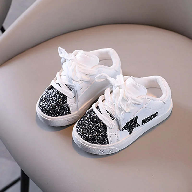 Kids Sneakers Summer Autumn Boy Fashion Brand Sport Running Chunky Trainers Toddler Girls Casual Star Shoes First Walk Soft Sole