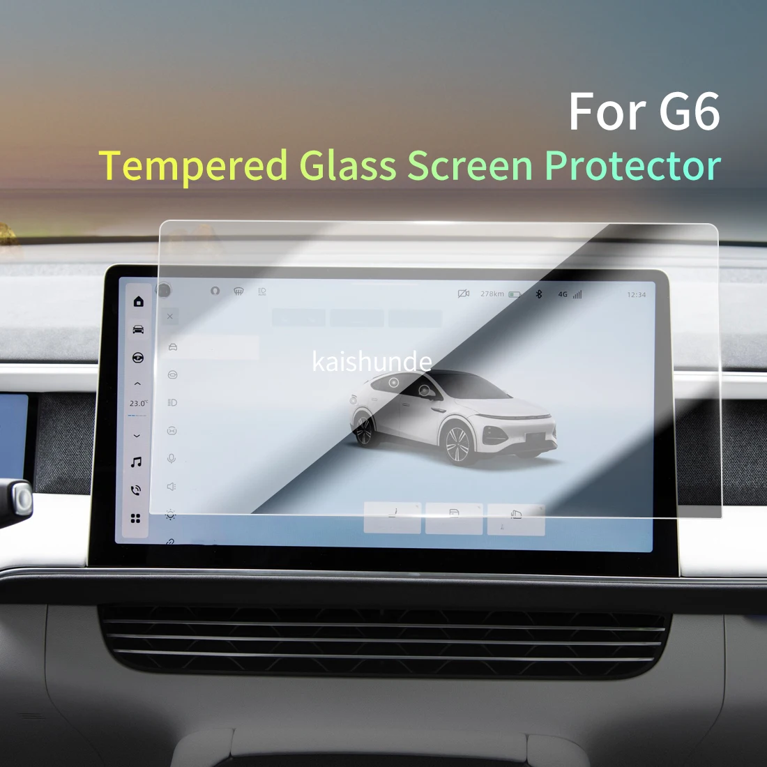 

Автомобильные наклейки, защита измерителей для 2024 Xiaopeng G6, аксессуары для навигации, автомобилей