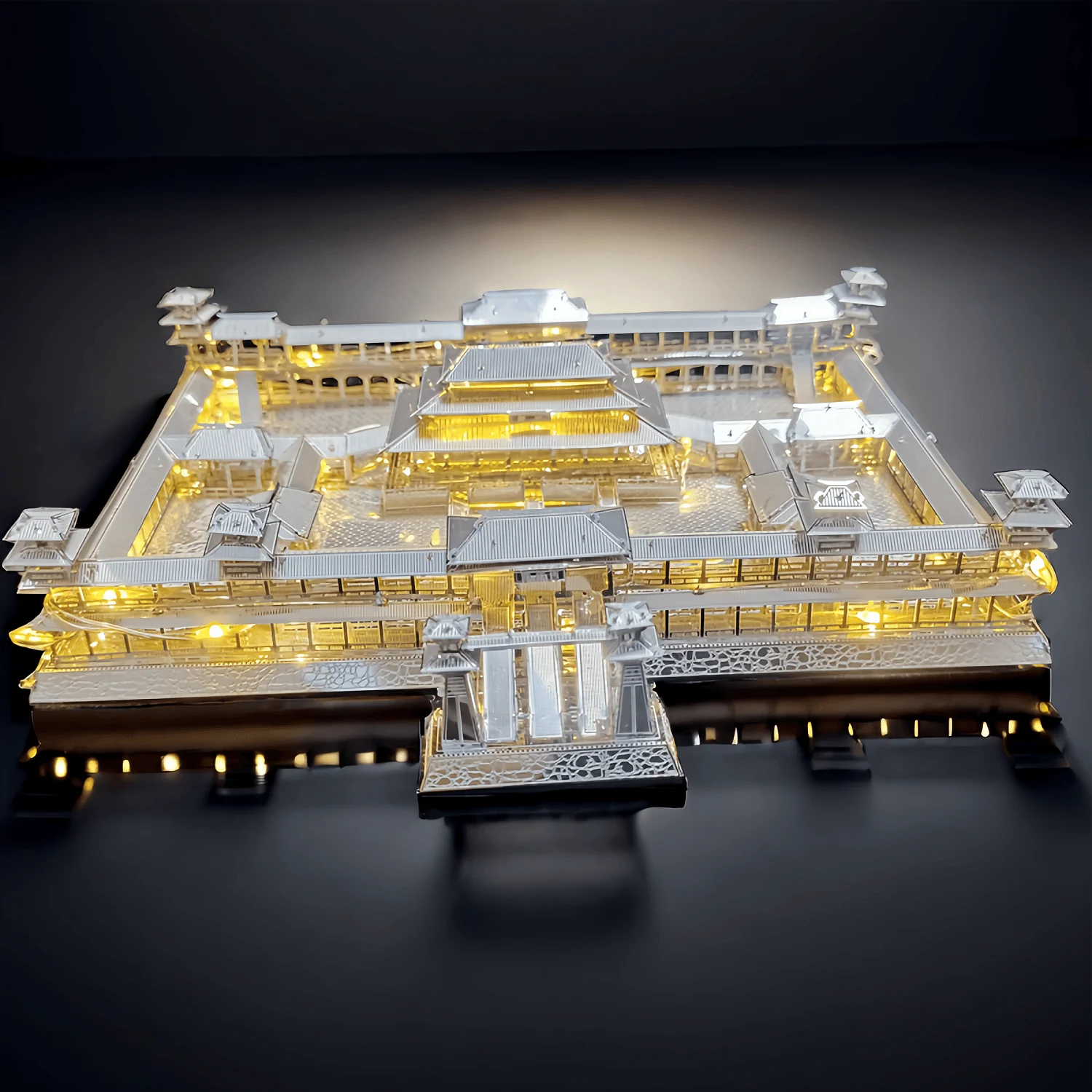 3D Three-dimensional Metal Puzzle DIY Handmade Puzzle Assembly Model Adult Toy Ornament Gift