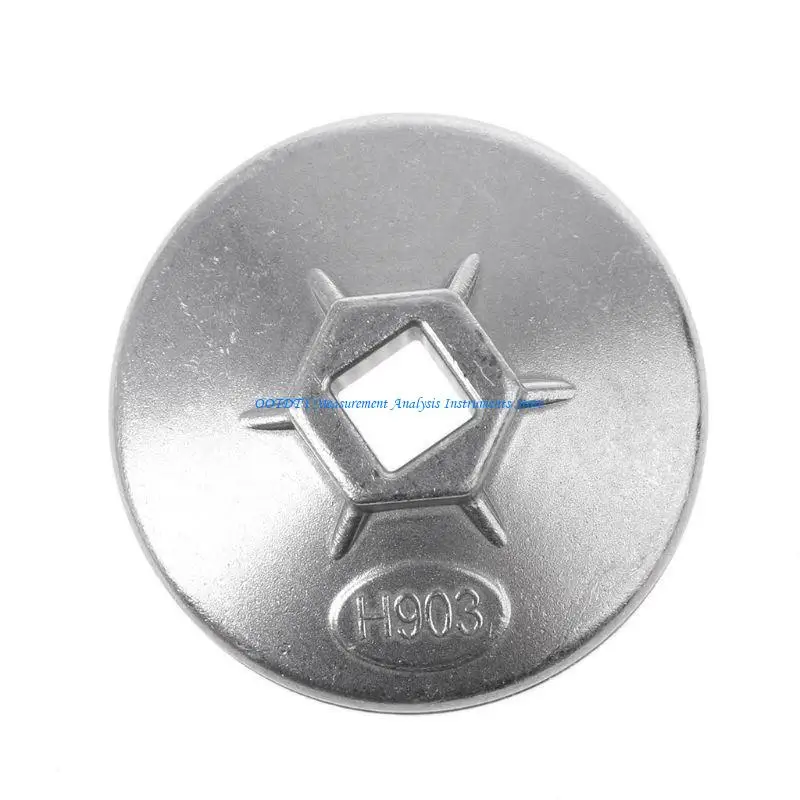 

367D 74mm 14 Flute Aluminum Oil Filter Wrench Socket Remover Tool for Benz Auto Car