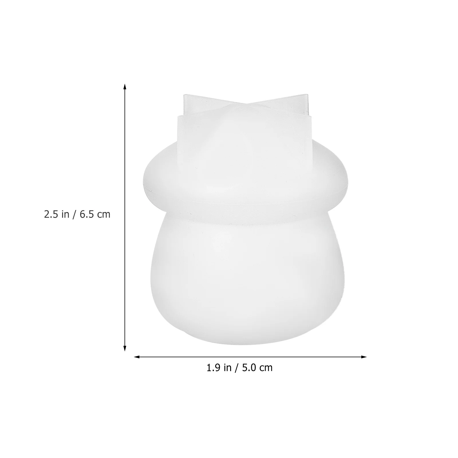 

5 Pcs Jar Mold Silicone DIY Crafts Mushroom Jar Diy Mold Epoxy Resin Casting Shape Storage Vase Gifts Jewelry Accessories