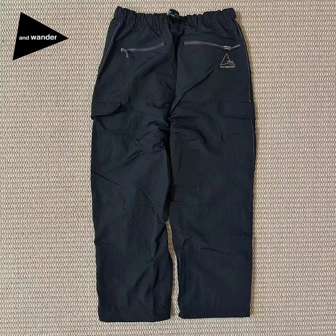 And wander ROA Outdoor Hiking Pants Unisex Baggy Cargo Trousers Casual Functional Trekking Bottoms Tactical Techwear Streetwear