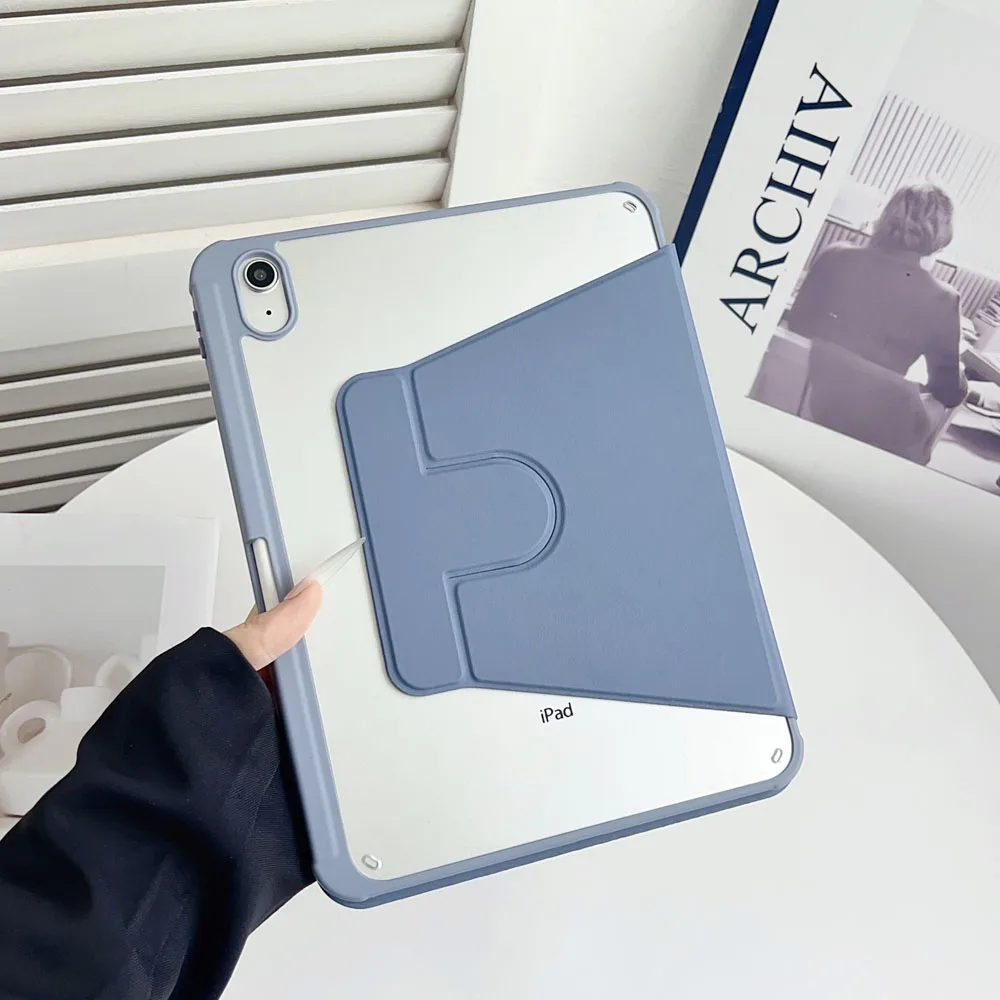 

Shockproof Tablet Case for iPad 10th Gen 10.9 Inch 2022 360-Degree Rotation Protective Shell Compatible with iPad A16 2025 11"