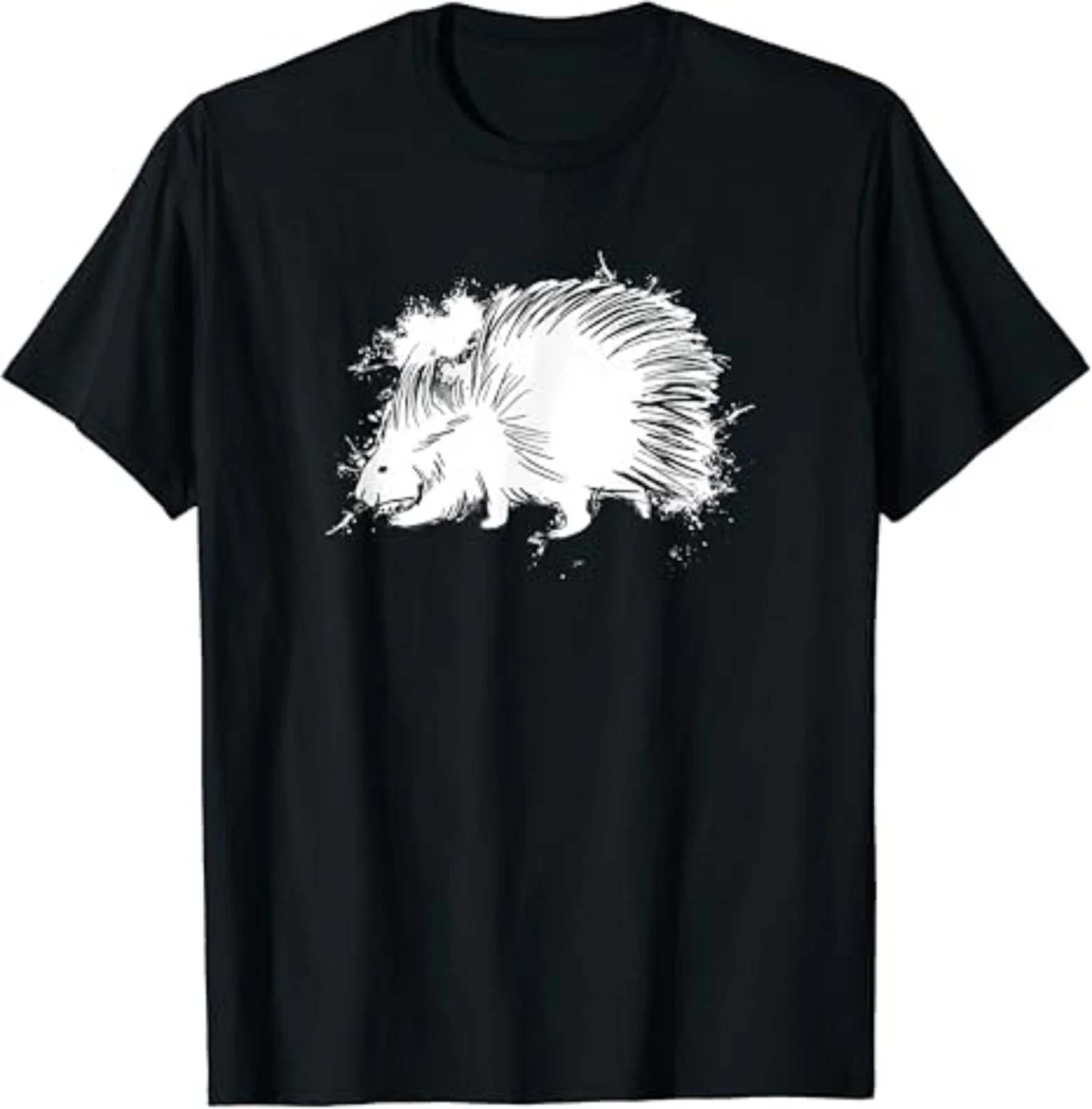 Porcupine Water Wildlife Animal Unisex T-Shirt Size S-5XL