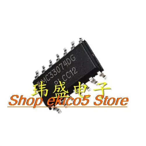 10pieces Original stock  MC33074AG MC33074ADR2G MC33074ADG SOP-14 