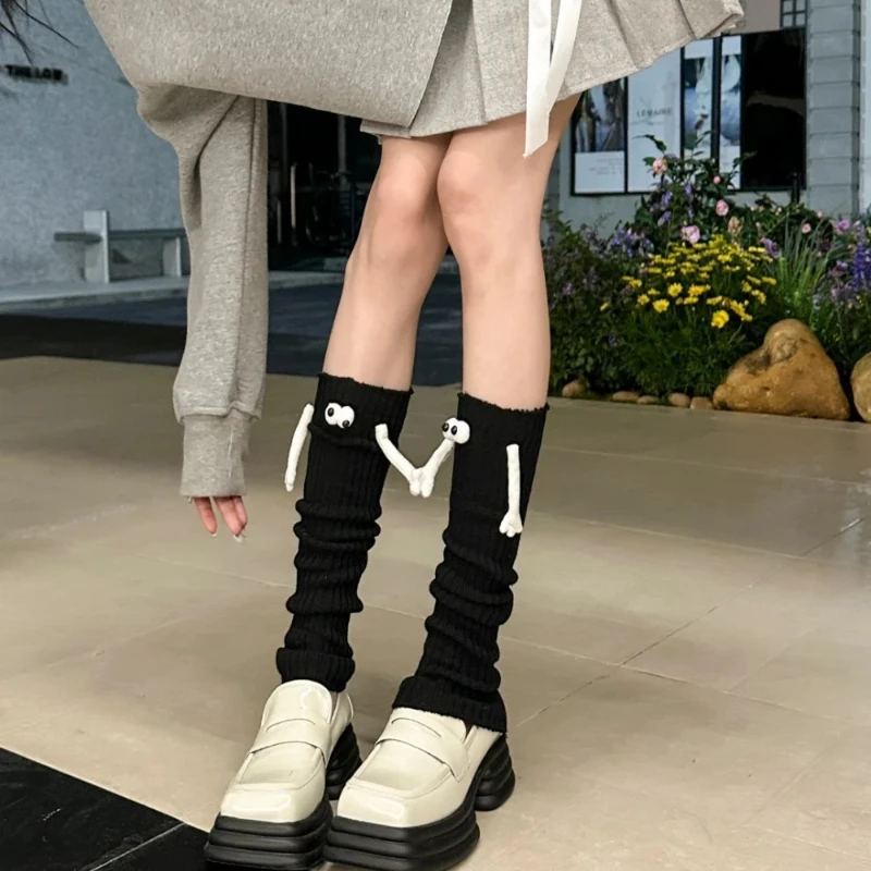 2025 New Hot-selling Hot Girl Leg Cover Creative Funny Ins Style Trendy Personality Couple Warm Autumn and Winter Socks