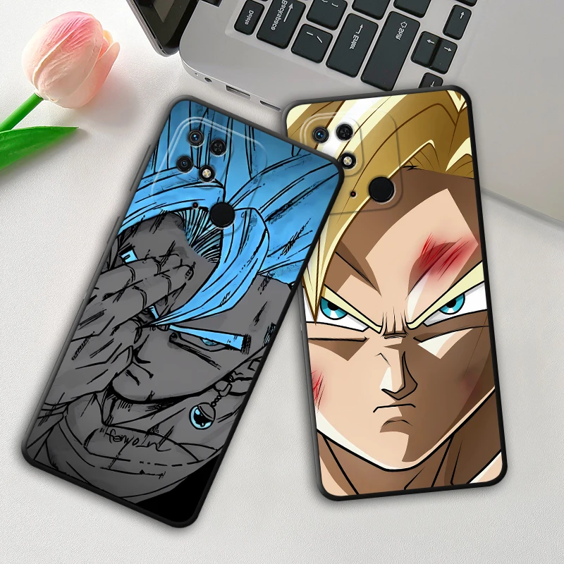 D-ragon Balls Goku Case for Xiaomi Poco F8 M5 C71 X3 X4 X5 X7 Pro F1 M3 M4 M7 Pro C61 F3 C75 C50 Funda Phone Cover