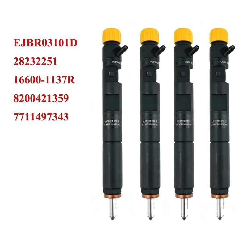 

EJBR03101D 28232251 Diesel Fuel Injector For Renault Nissan Dacia Suzuki 1.5 DCI K9K Engine