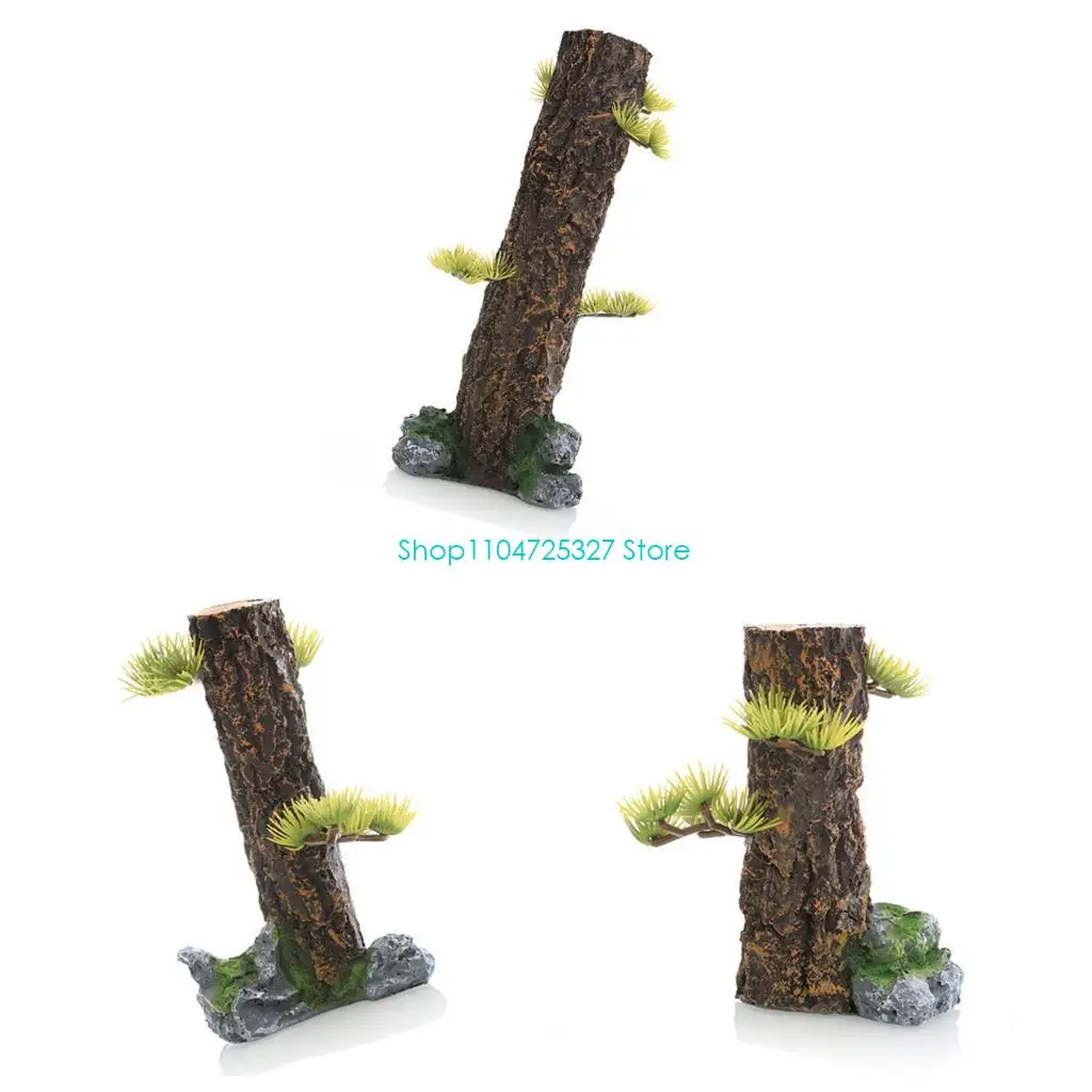 

D8KF аквариумы пень растение искусственный ствол ремесла моделирование пейзаж ствол растения ландшафтное декоративное растение