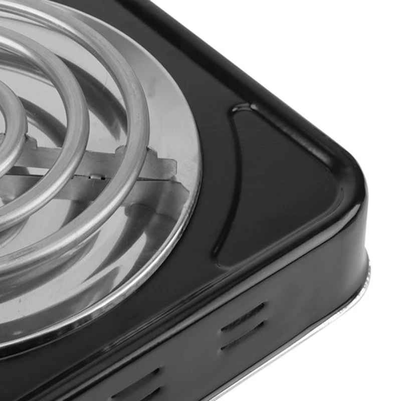 Premium Electric Single Hob 1000W-5 Power Levels Solid Electric Stove Top Single For Office,On The Go And Home EU Plug