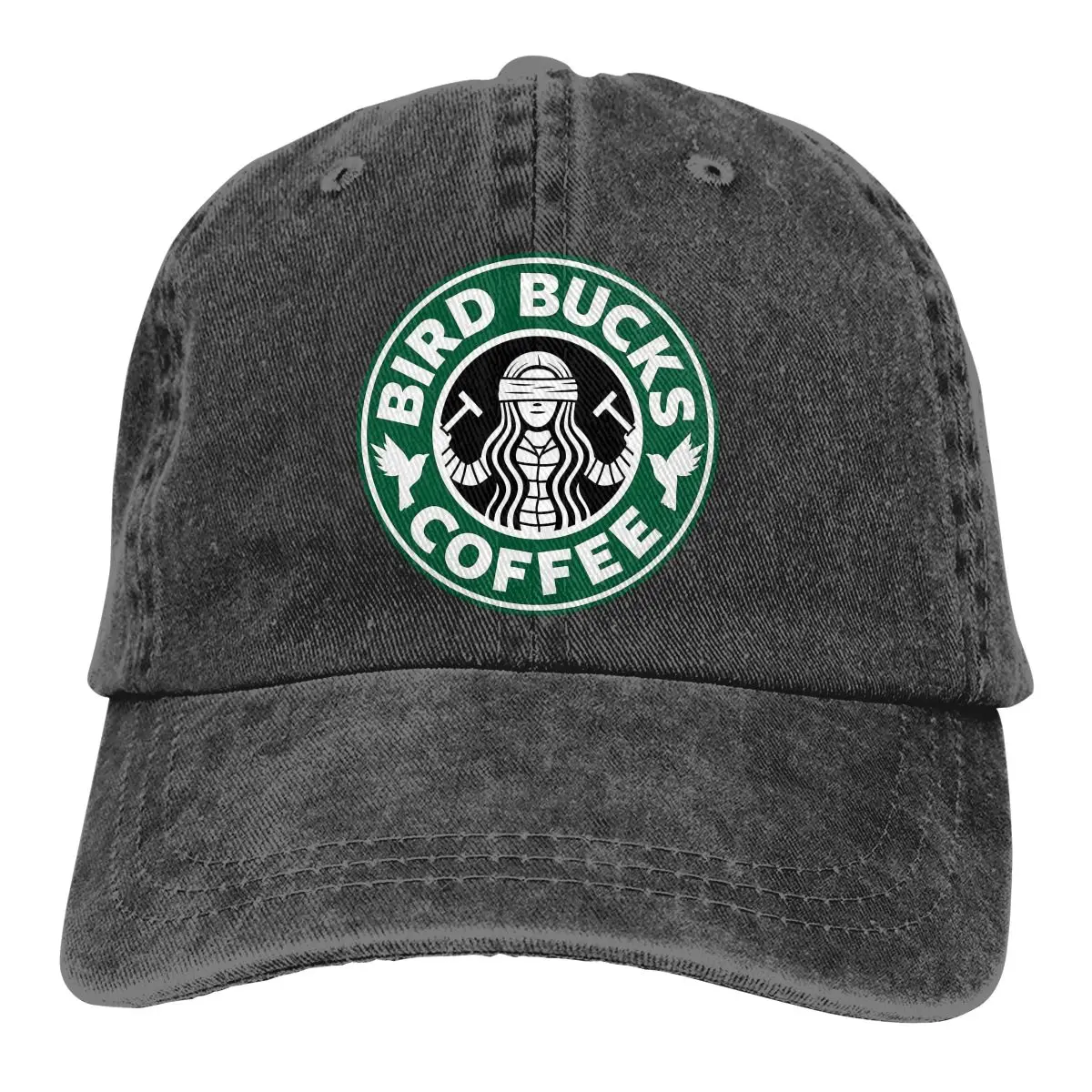 Bird Bucks Coffee Baseball Cap cowboy hat Peaked cap Cowboy Bebop Hats Men and women hats