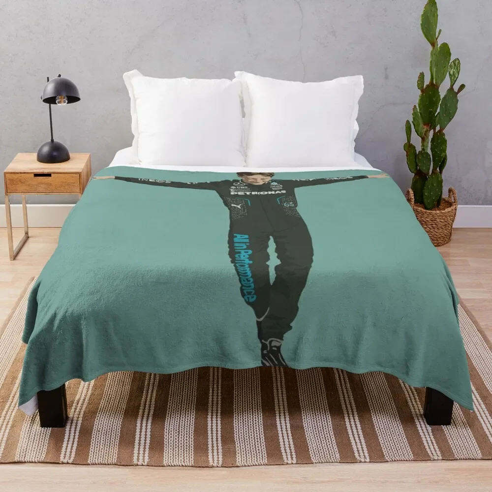 

George Russell Throw Blanket Extra Large Throw warm for winter Bed Blankets Luxury Brand for winter Blankets