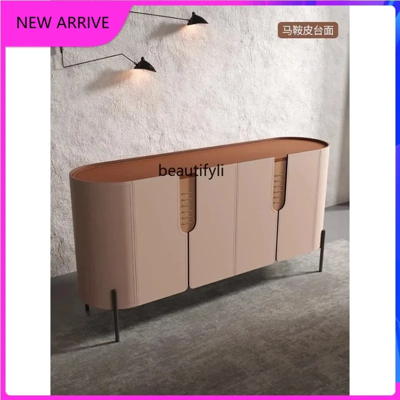 

A4567 Итальянское седло из кожи 35 см, каменная плита, сервант, шкаф для гостиной, домашний входной шкаф