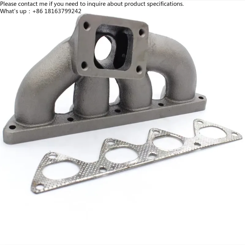 T3 Automobile Exhaust Pipe Modification Cast Iron Turbine Manifold Suitable for Acura for Honda Integra B16 B18 B20 1990-200
