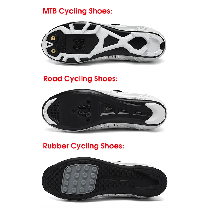 New Cycling MTB Shoes with Men Route Cleat Road Dirt Bike Speed Flat Sneaker Racing Women Bicycle Mountain Spd Biking