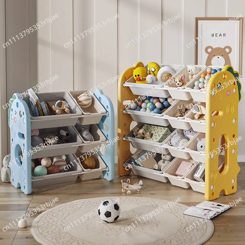 Organisateur de rangement pour jouets d'enfants, étagère à livres détachable, boîte de rangement pour jouets, support de rangement pour salle de