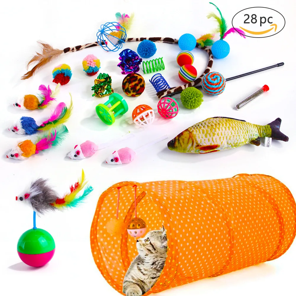 Katze Spielzeug Maus Form Bälle Faltbare Katze Kätzchen Spielen Tunnel Chat Lustige Katze Zelt Maus Liefert Simulation Fisch Katze Zubehör – Detail 15