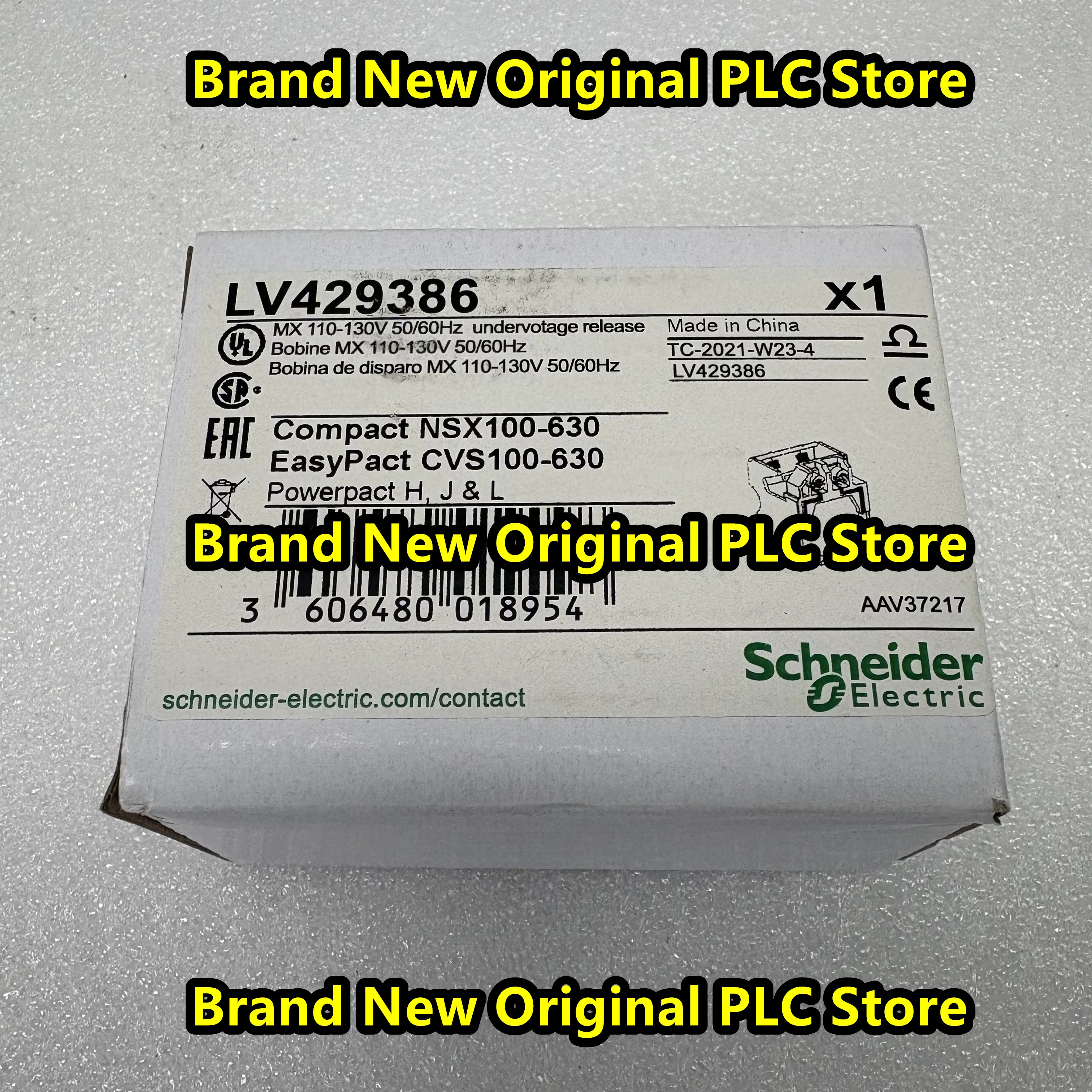 

New original LV429386 110-130V circuit breaker shunt coil